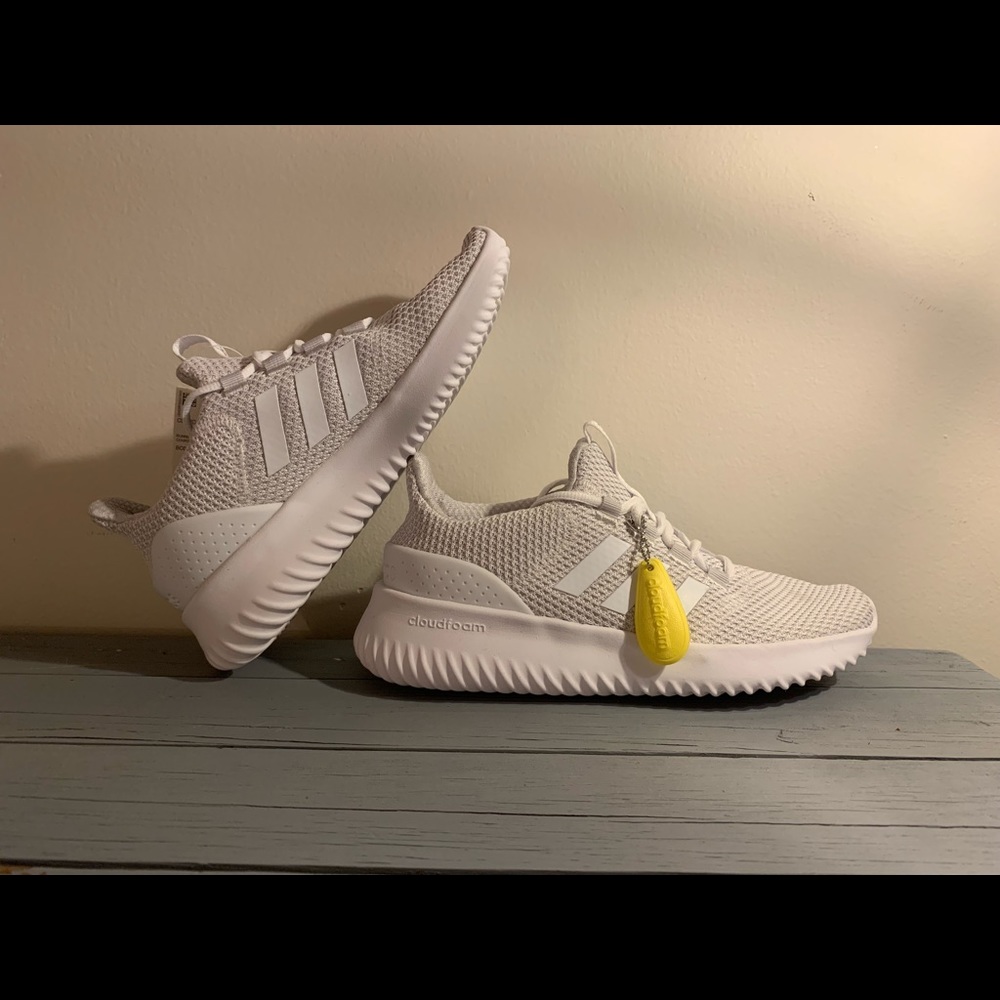 Afidas cloud foam white sneakers 👟